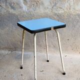 Tabouret Formica bleu