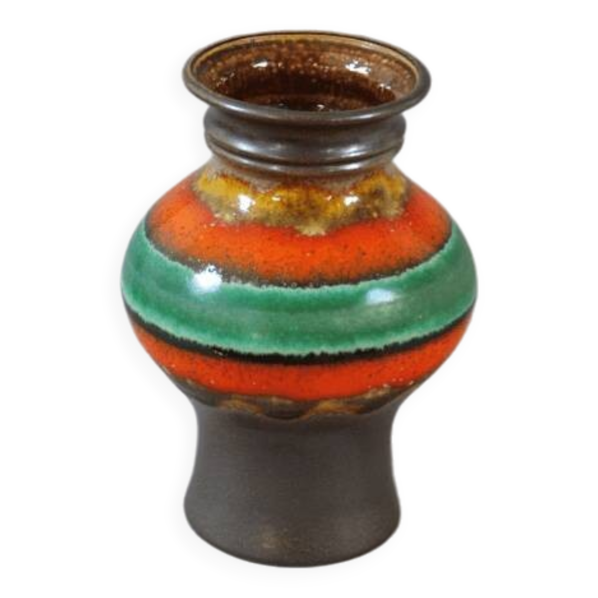 West germany fat lava vase Circa 60