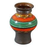 Vase west germany fat lava Circa 60