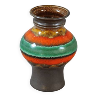Vase west germany fat lava Circa 60