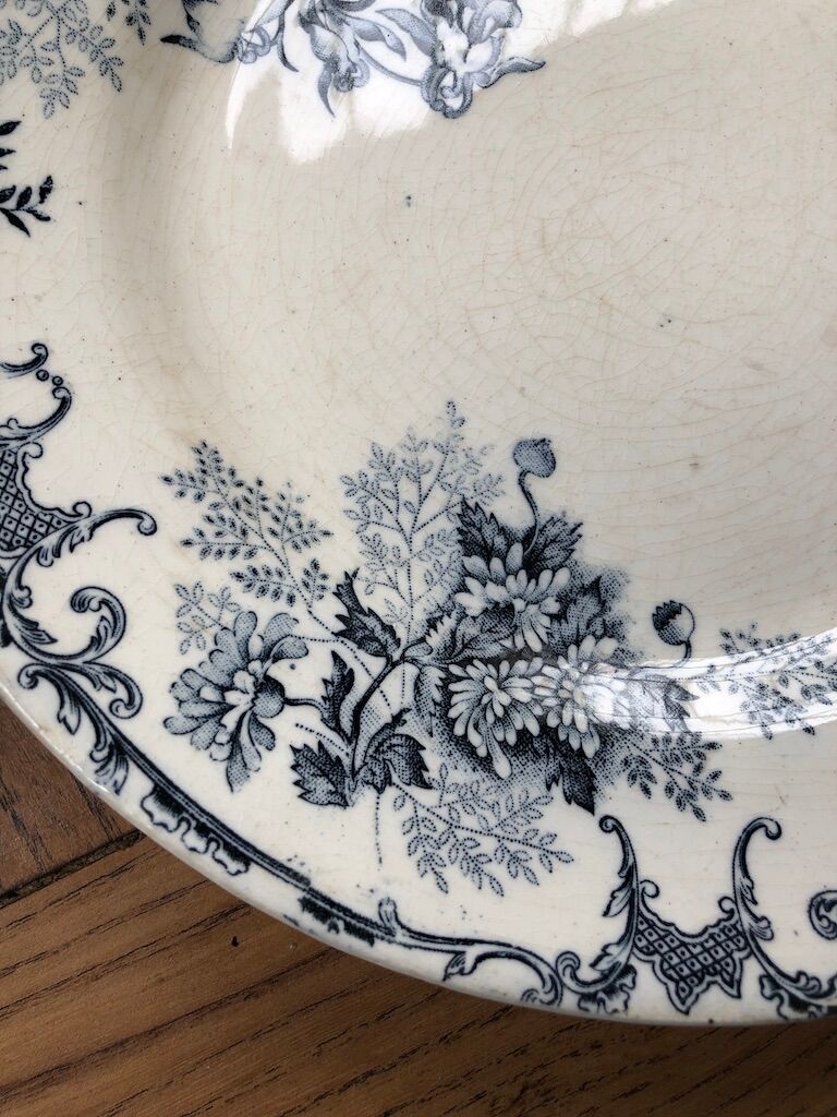 10 plates Terre de Fer Floreal Boulenger