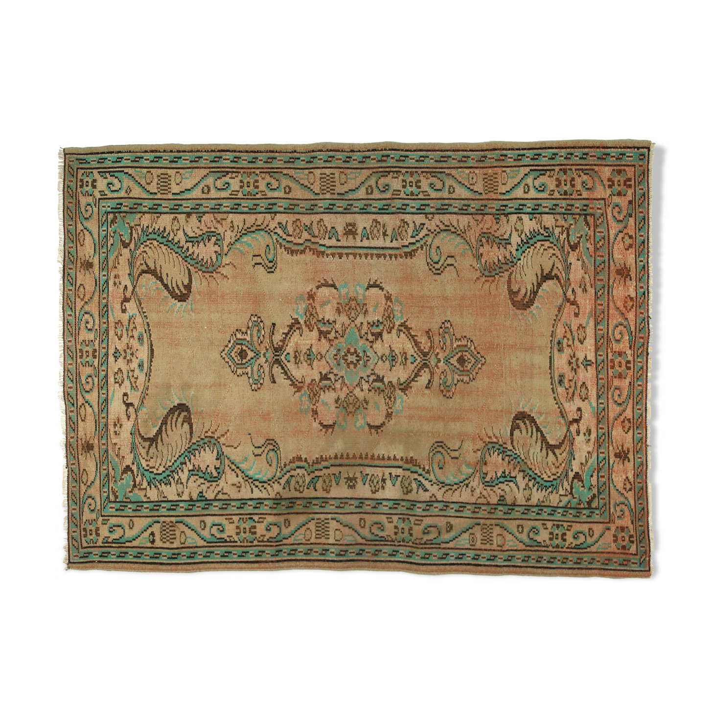 Anatolian handmade rug 226 x 162 cm