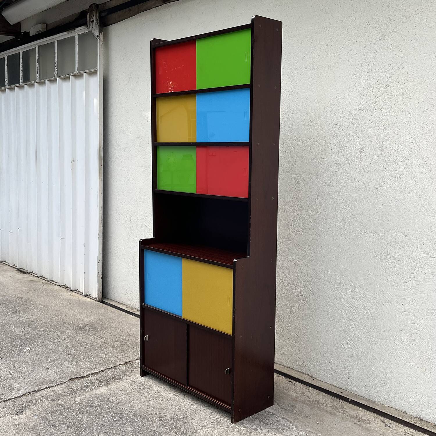 Vintage library from the 60s