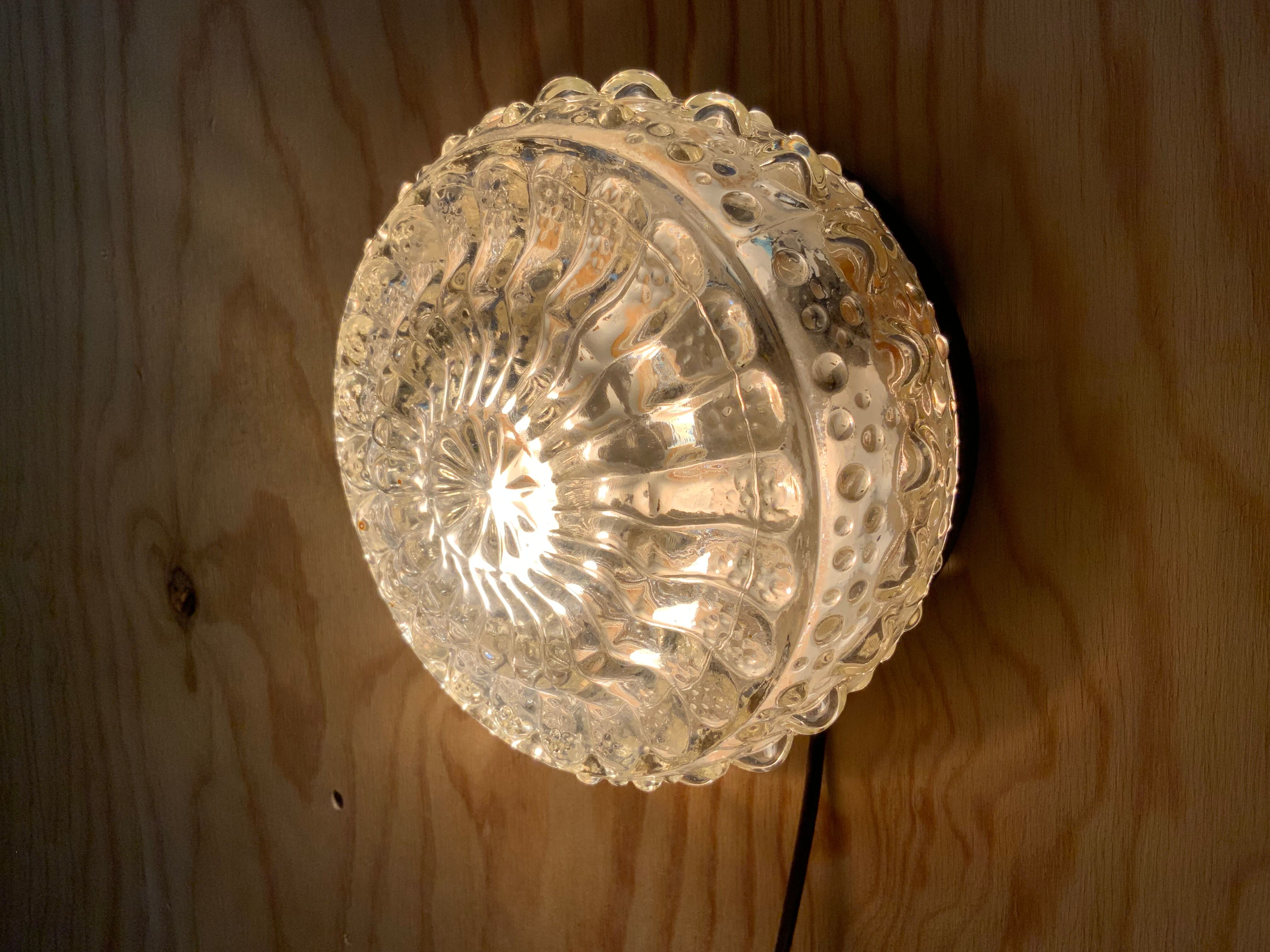 Plafonnier rond vintage