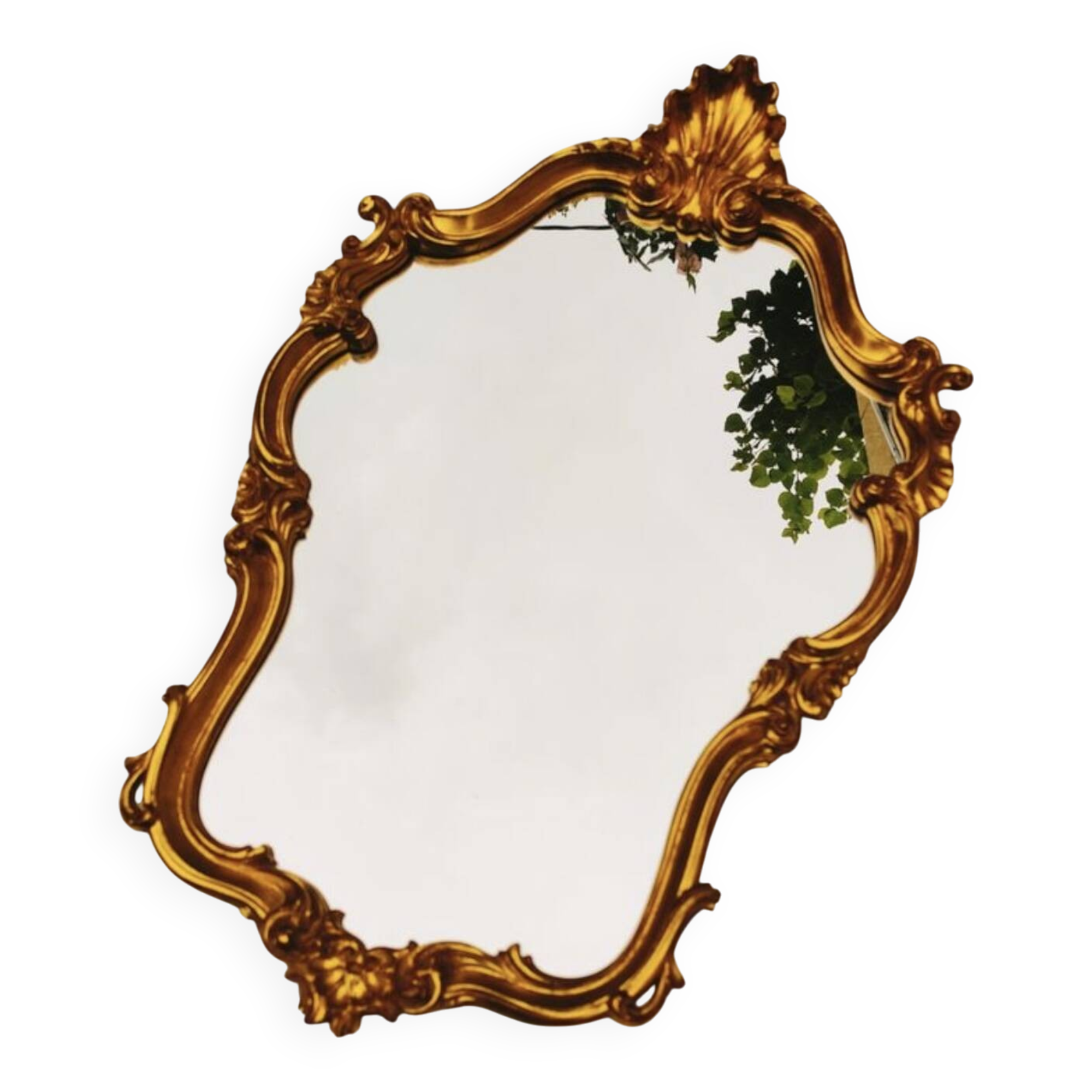 Antique baroque mirror