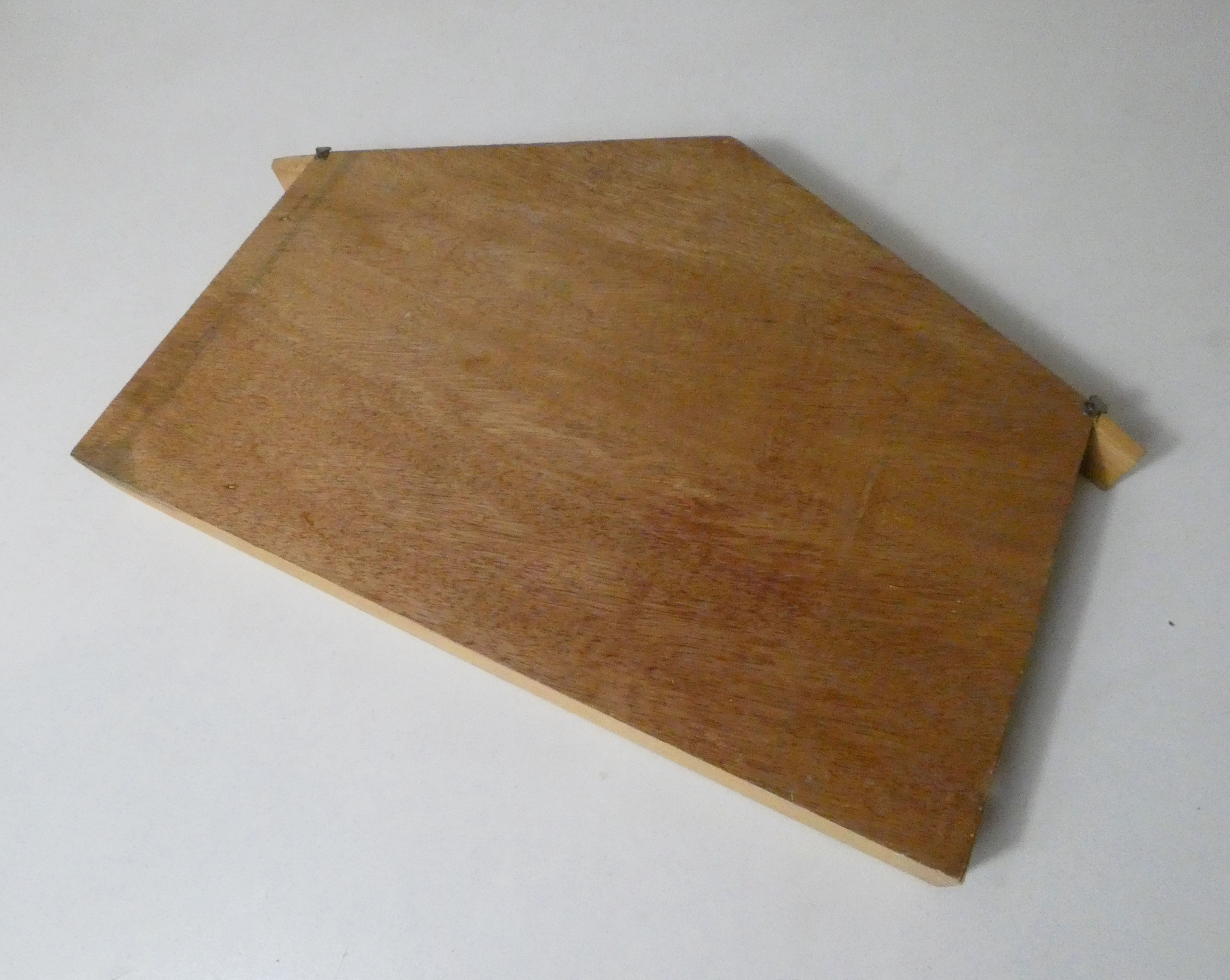 Home-made trinket shelf