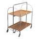 Mid-century folding serving cart, Italy, 1970s