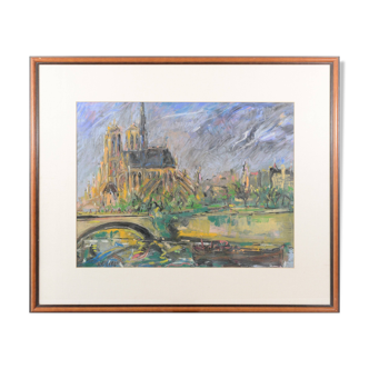 Seine and Notre-Dame de Paris - Joan Abelló Prat