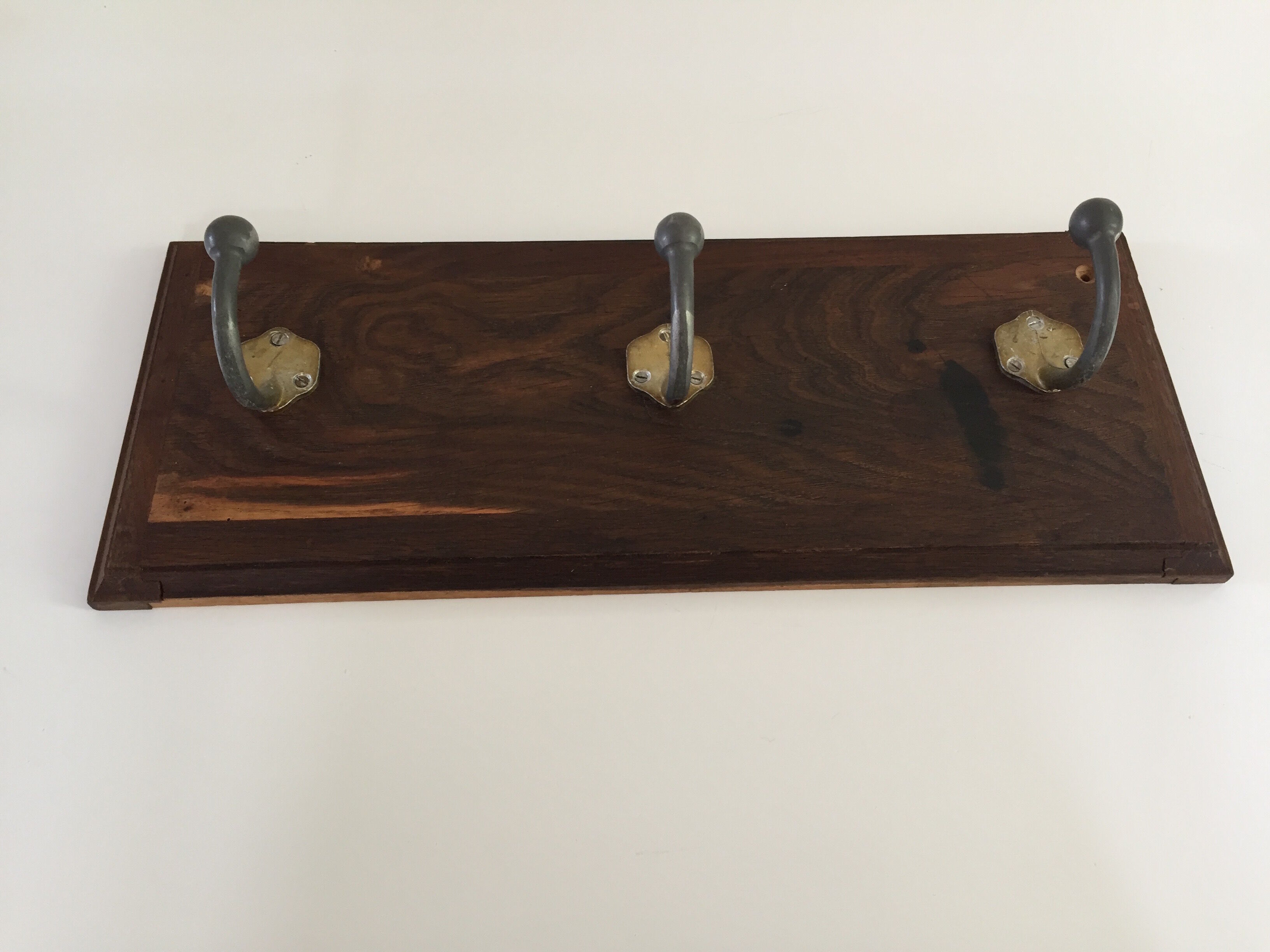 School coat hanger with 3 hooks