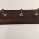 School coat hanger with 3 hooks