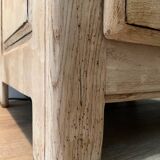 Solid oak chest of drawers