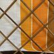 Rattan screen vintage bamboo fabric 1960 1970