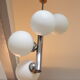Space age 4 globes hanging lamp