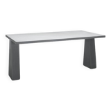 Inca E200 table in Pietra Serena by Angelo Mangiarotti ed. Skipper
