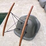 Eames RAR chair elephant grey zenith plastics Herman Miller