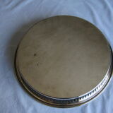 Fleuron silver metal tray - Christofle