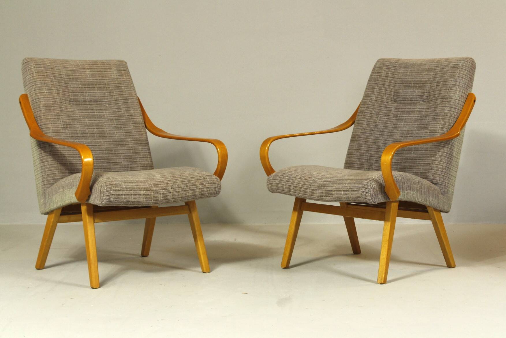 1960s Pair of Armchairs, TON