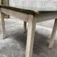 Table de ferme shabby chic vintage 1950
