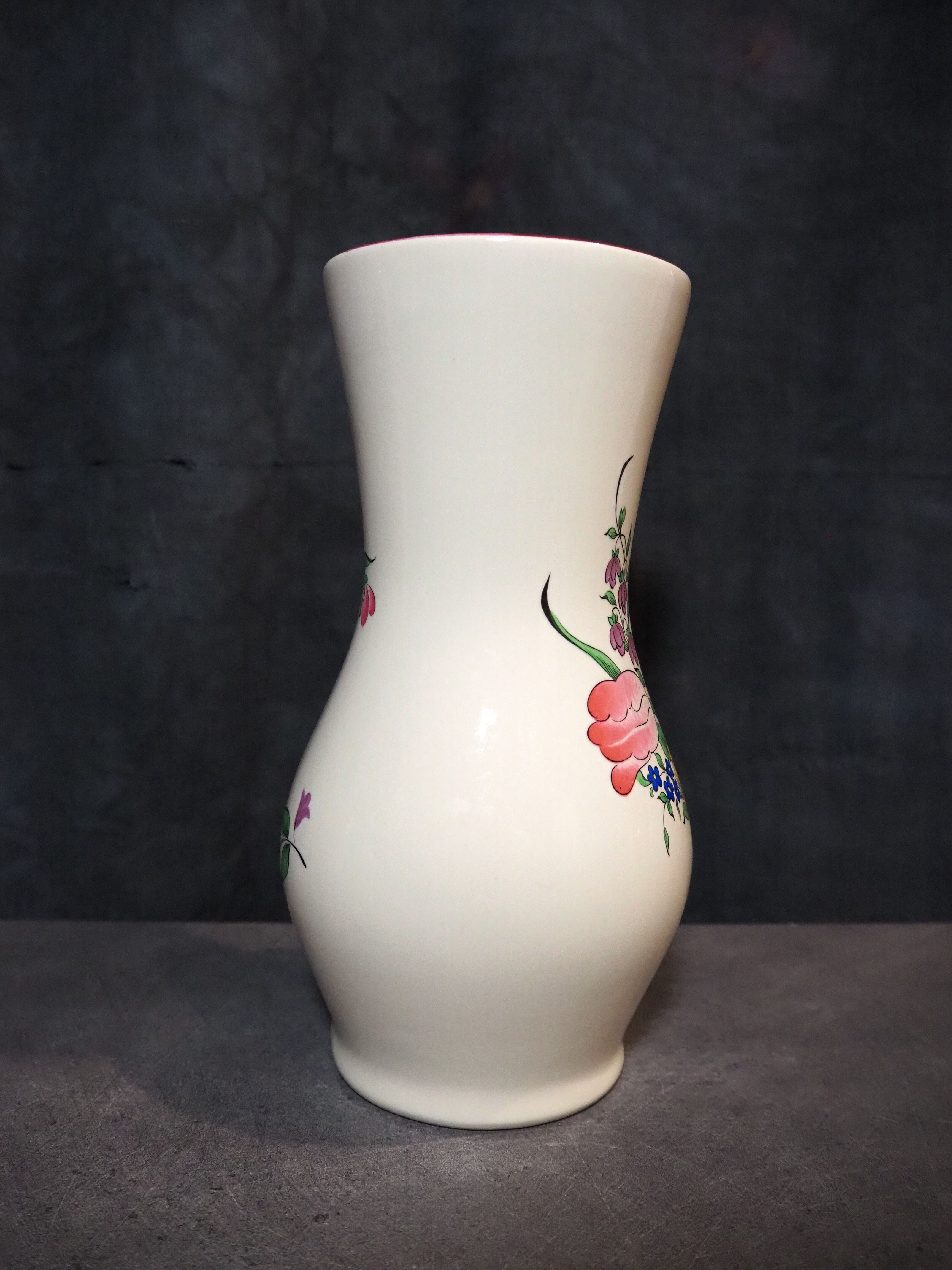 Vase 'small' Louis XV numbered collection reverbere earthenware Lunéville France KG