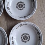 Set of 6 Murielle Boch plates