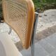 Set de 4 chaises vintage design Marcel Breuer