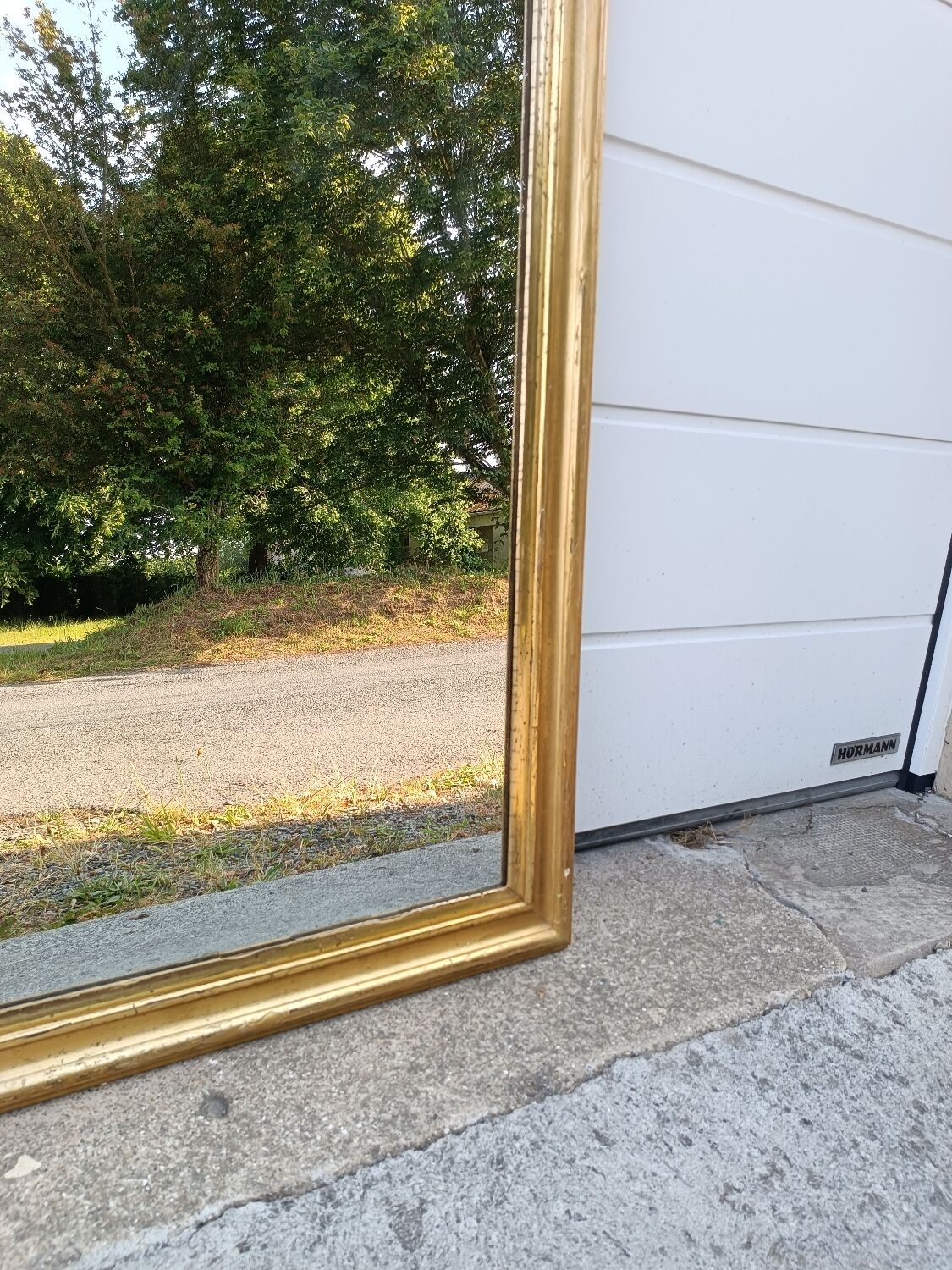 Antique mirror Louis Philippe 135/81 cm