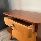 Vintage teak bedside table from the years 50-69