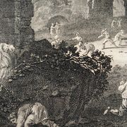 Pieter Van Laer, Les Enfants, gravure, XVIIIème siècle