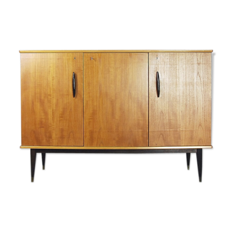 Classic Scandinavian Modern Swedish Teak Cabinet with Drawers, 1950s