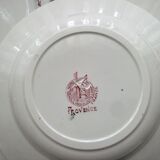 5 dessert plates Hamage Moulin des Loups Provence model