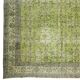 Vintage Green Floral Turkish Carpet 323 x 227 cm