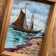 Oil on wood, signed and dated, A. Pottier 07.1939