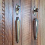 Art Deco walnut wardrobe