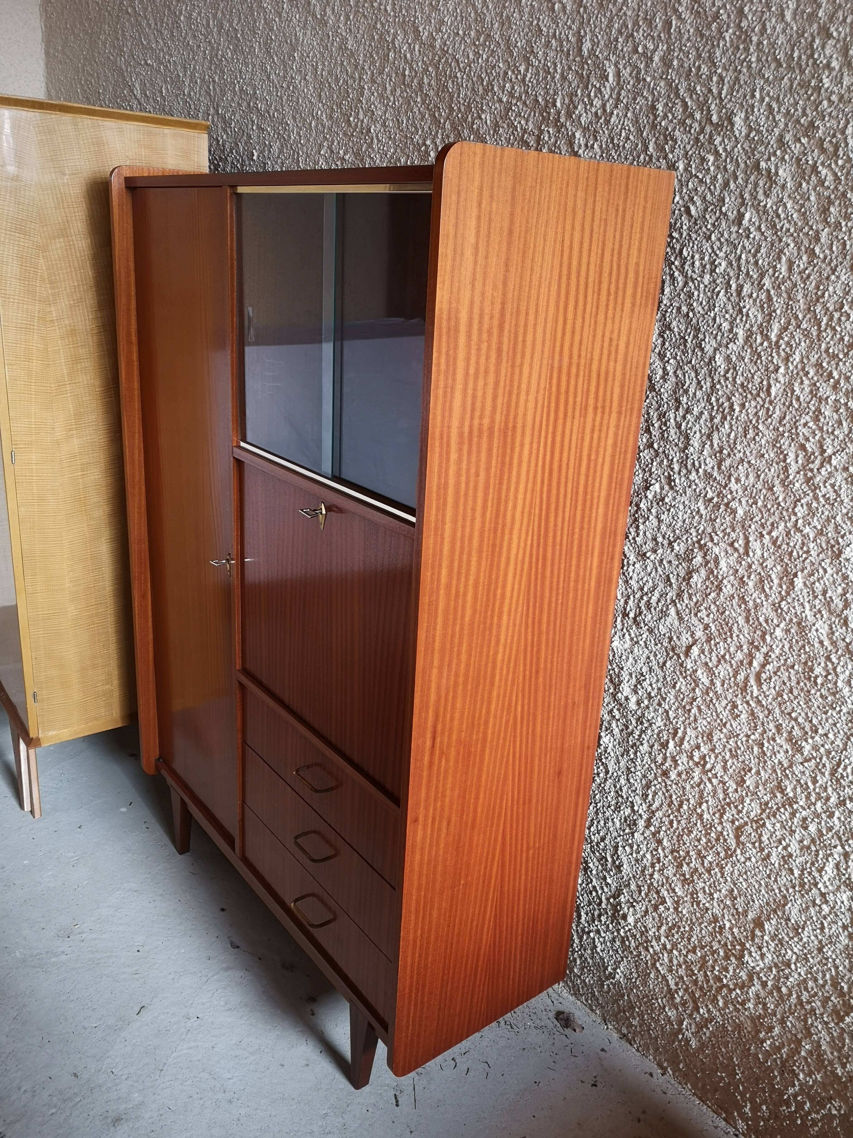 Armoire secrétaire vintage