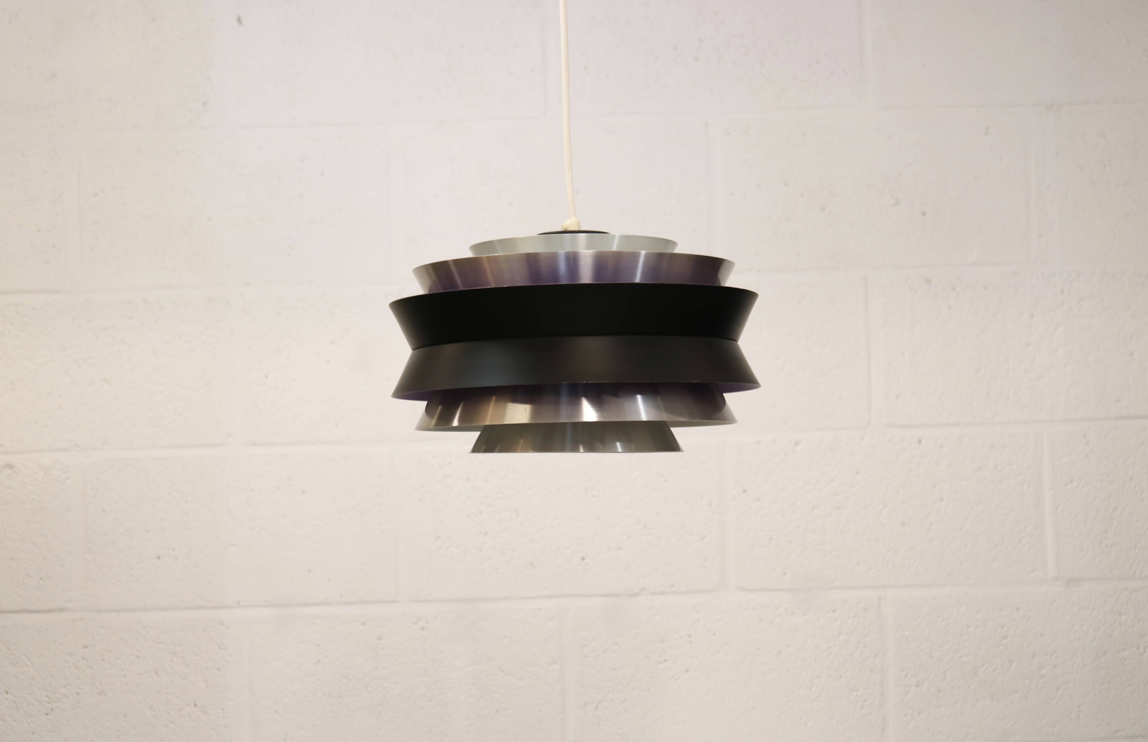 Swedish Vintage Design Lamp: Carl Thore Trava, 1970s Scandinavian Lighting