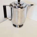 Old tea maker art deco metal and wood