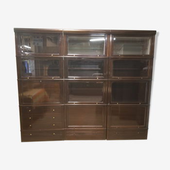 Modular vintage bar library showcase furniture MD - 60s