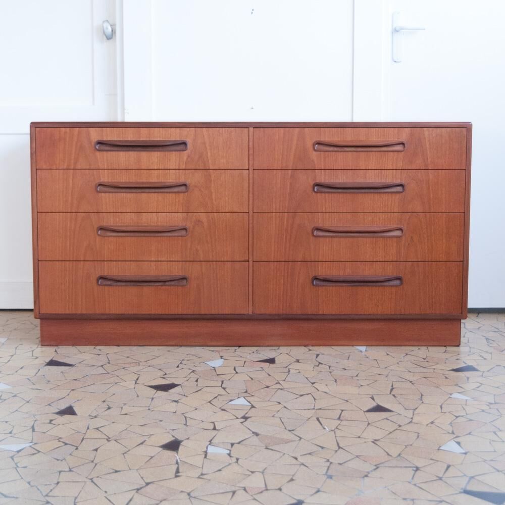 Double commode Gplan Fresco en teck