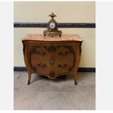 Antique - Vertiko, chest of drawers, inlays - Art Nouveau