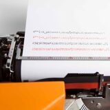 Silver Reed Sr 180 revised Luxury Typewriter and New Ribbon