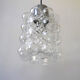 Bubble glass hanging lamp by Helena Tynell for Limburg Glashàtte, 1960s