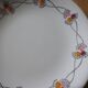 Flat plate Gien model Fleurettes