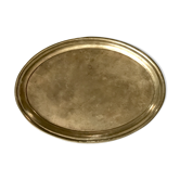 Old plate brass