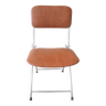 Chaise pliante en skaï marron – eyrel