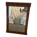 Carved oak mirror, 1950s