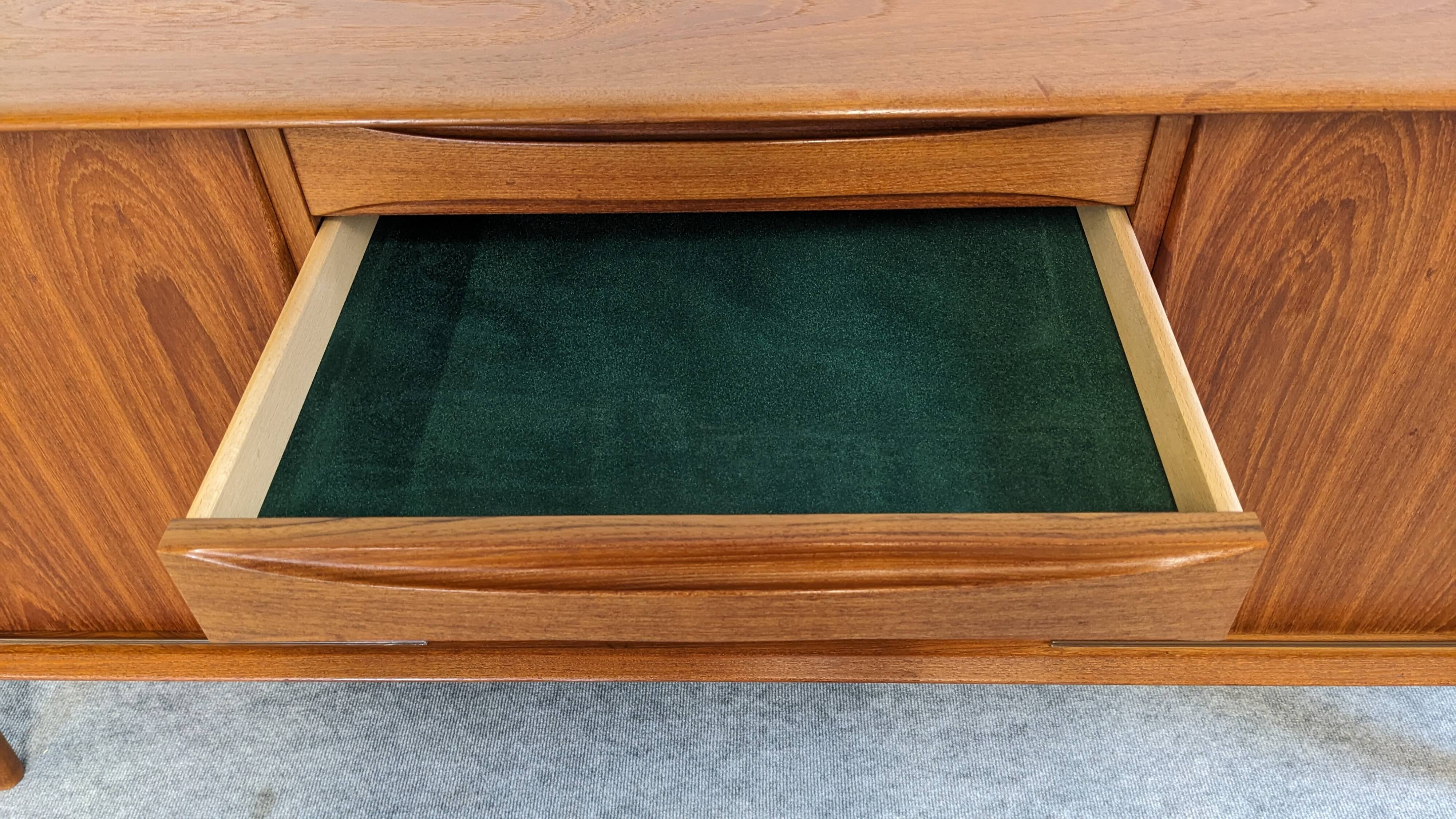 Modernist teak sideboard by Arne Vodder for Dyrlund 50s/60s
