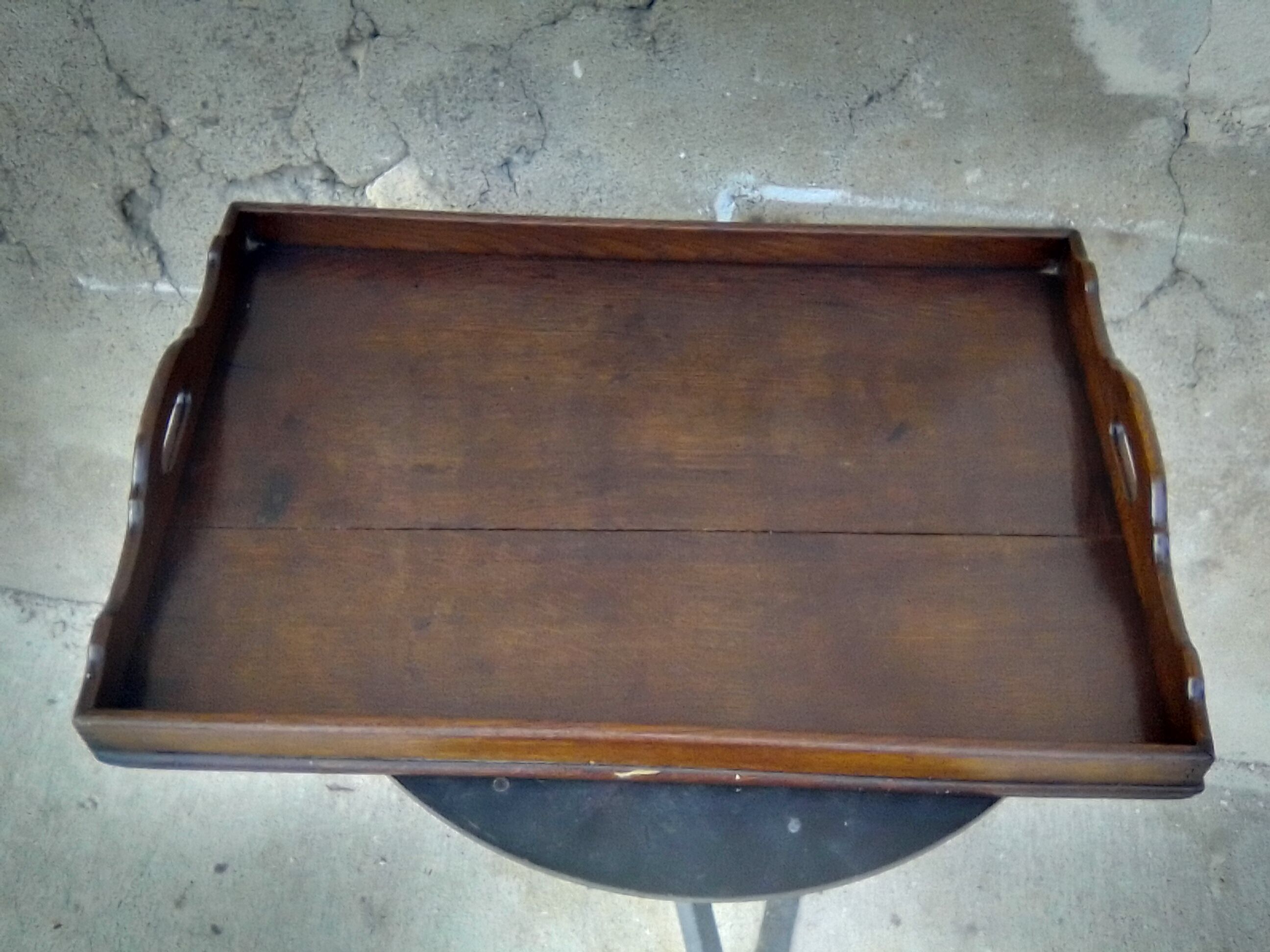 Large wooden serving tray 68 x 46