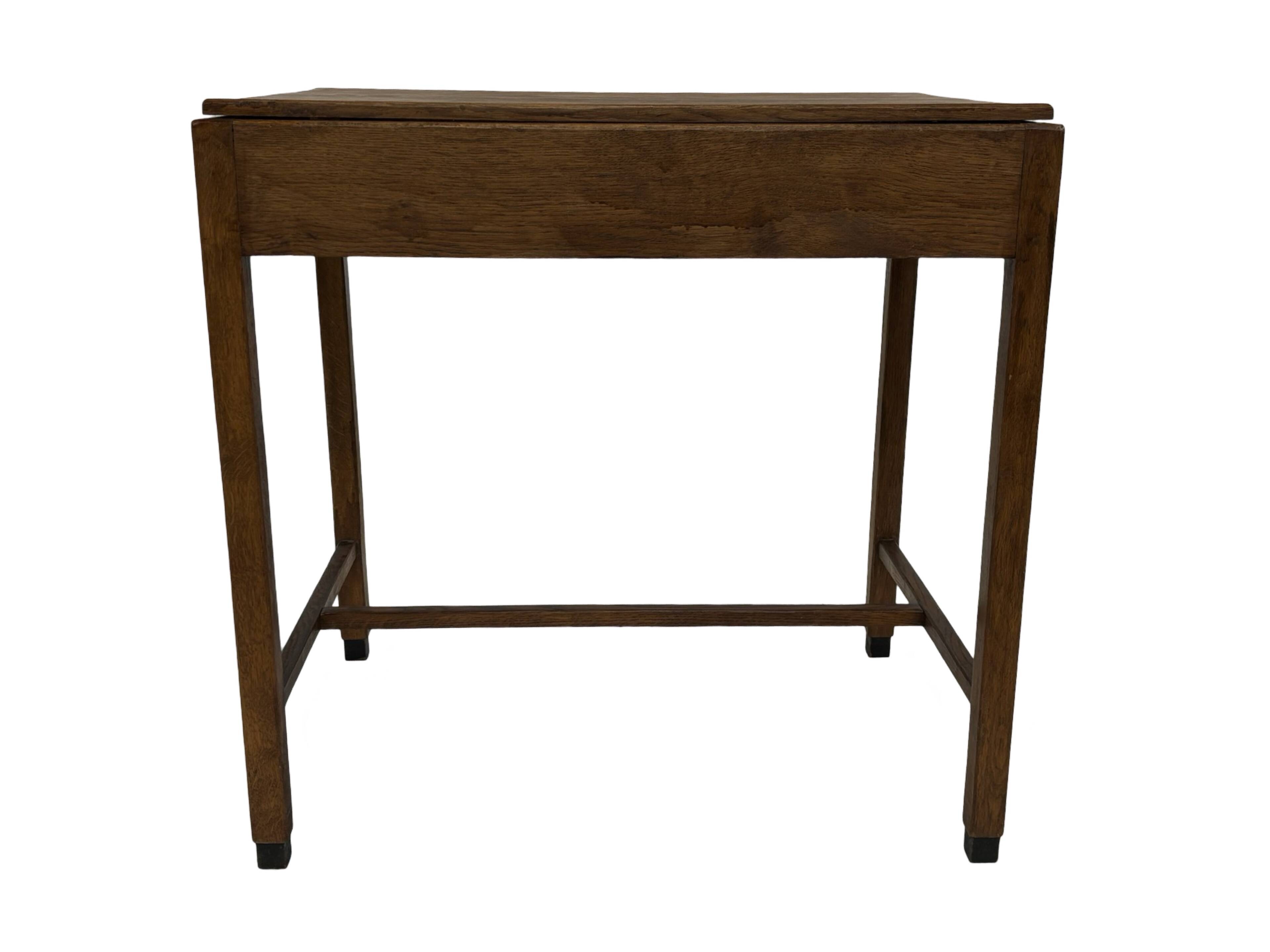 Art Deco Amsterdam School side table hall table