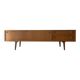 Scandinavian low sideboard in teak, 1970.