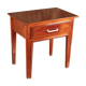 Varnished mahogany bedside
